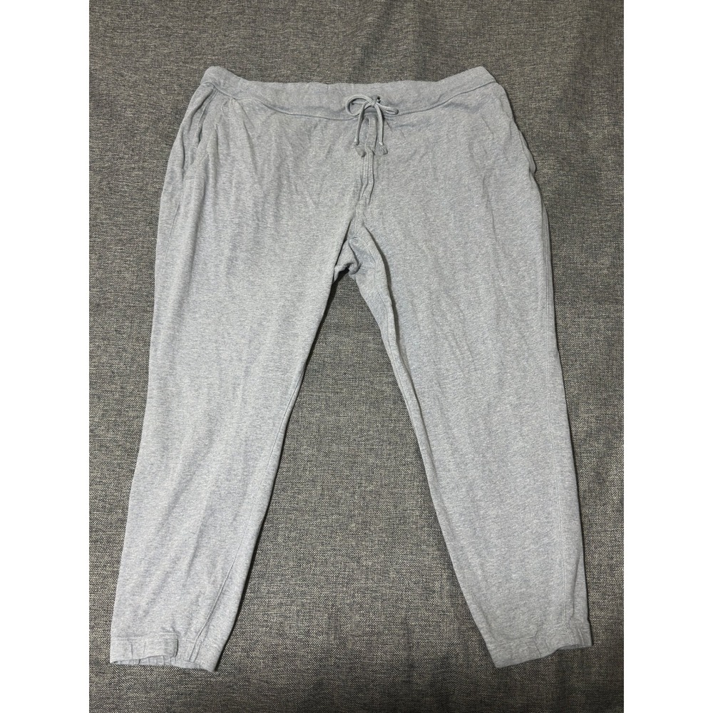 Duluth Trading Co Mens 3XL x 30 Sweatpants Gray Cotton Blend Joggers